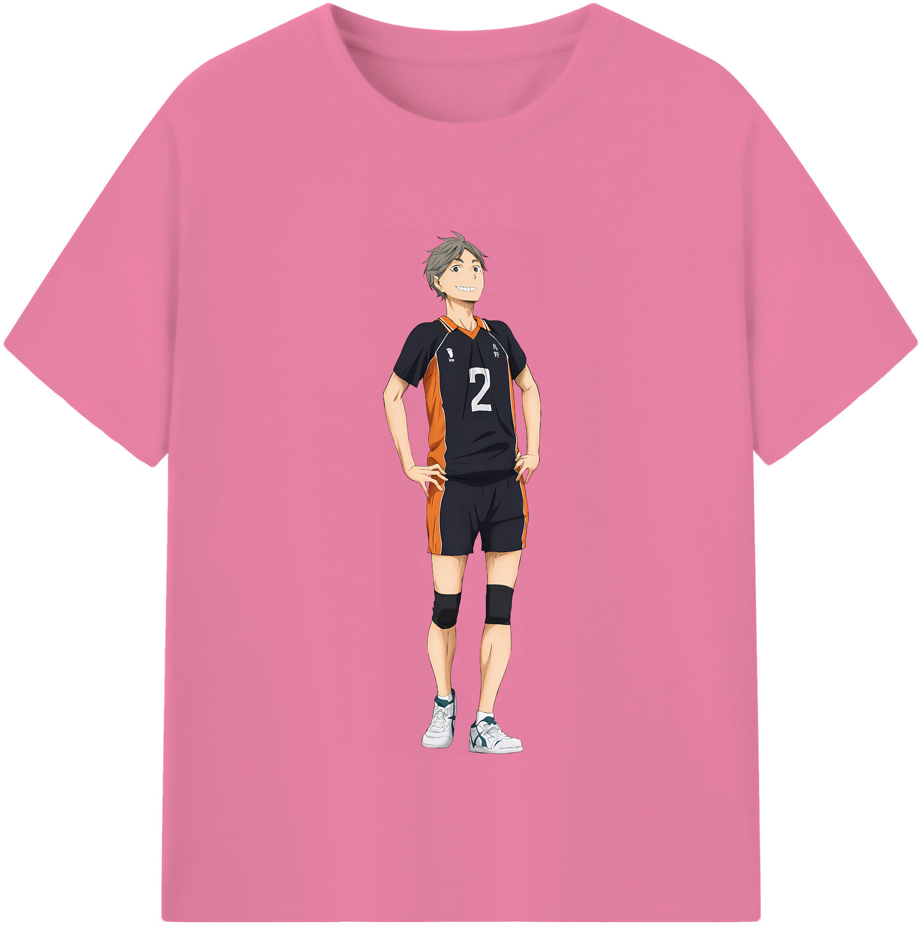 （画像用） ハイキュー!! Haikyu!! 綿100％半袖Tシャツ（フロントプリント）